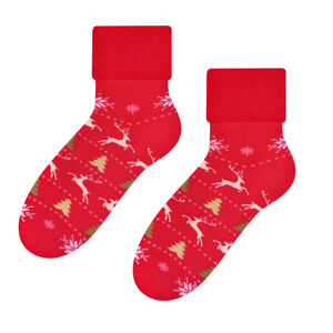 Dámské ponožky FROTTE 053 červená 38-40
