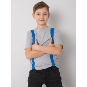 DODO KIDS Szaro-niebieski t-shirt dla chłopca 110/116