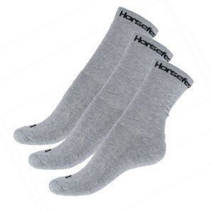 3PACK ponožky Horsefeathers šedé (AA547D) L