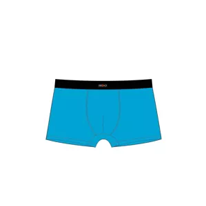 Pánské boxerky 1BE-471 - REDO černá s modrou XL