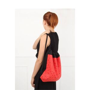 Dámská kabelka / batoh  model 133440 - Inello černá s červenou one size