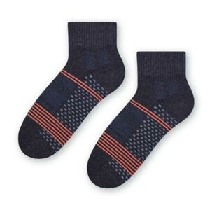 Dámské sportovní ponožky 026 DENIM MELANGE 35-37