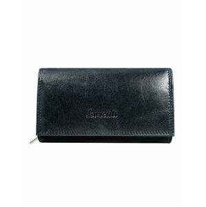 Dámská hladká kožená peněženka BCF.15 - Lorenti tmavě modrá one size