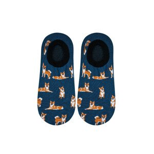 Pánské ponožky mokasínky Soxo 3158 Vzor 40-45 mořská modř 40-45